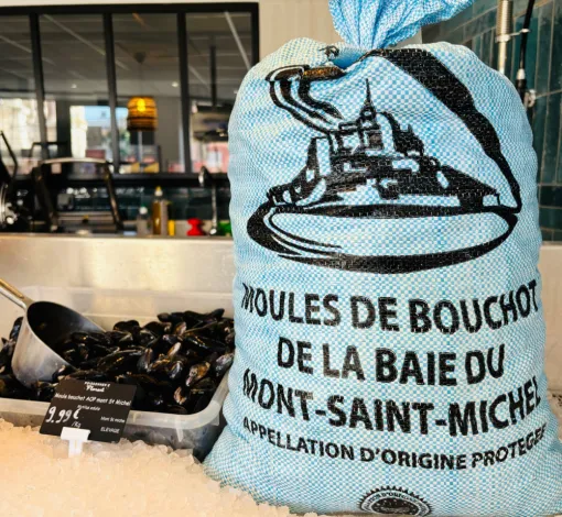 Moule bouchot AOP du mont Saint Michel