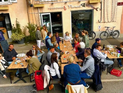 Les dégustations d'huîtres sont de retour à la poissonnerie Florent de Chaponost, Chaponost, Poissonnerie Florent