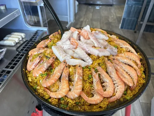 Paella géante Chaponost, Chaponost, Poissonnerie Florent