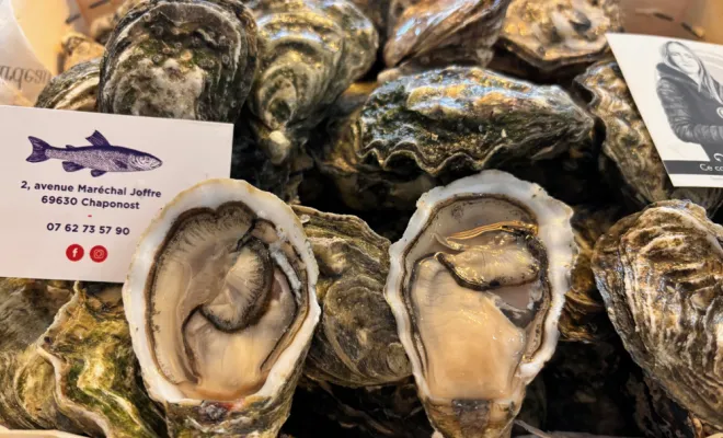 La Saint-Valentin approche à la poissonnerie Florent de Chaponost, Chaponost, Poissonnerie Florent