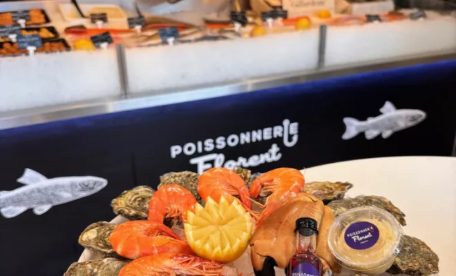Les dégustations d'huîtres sont de retour à la poissonnerie Florent de Chaponost, Chaponost, Poissonnerie Florent