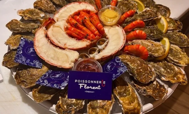 Les dégustations d'huîtres sont de retour à la poissonnerie Florent de Chaponost, Chaponost, Poissonnerie Florent