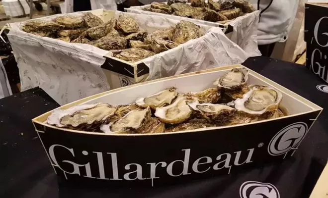 Dégustation d'huîtres, Chaponost, Poissonnerie Florent