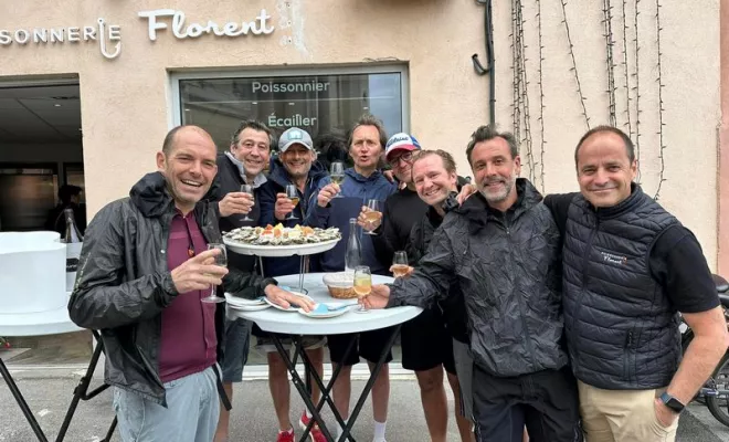 Dégustation d'huîtres, Chaponost, Poissonnerie Florent